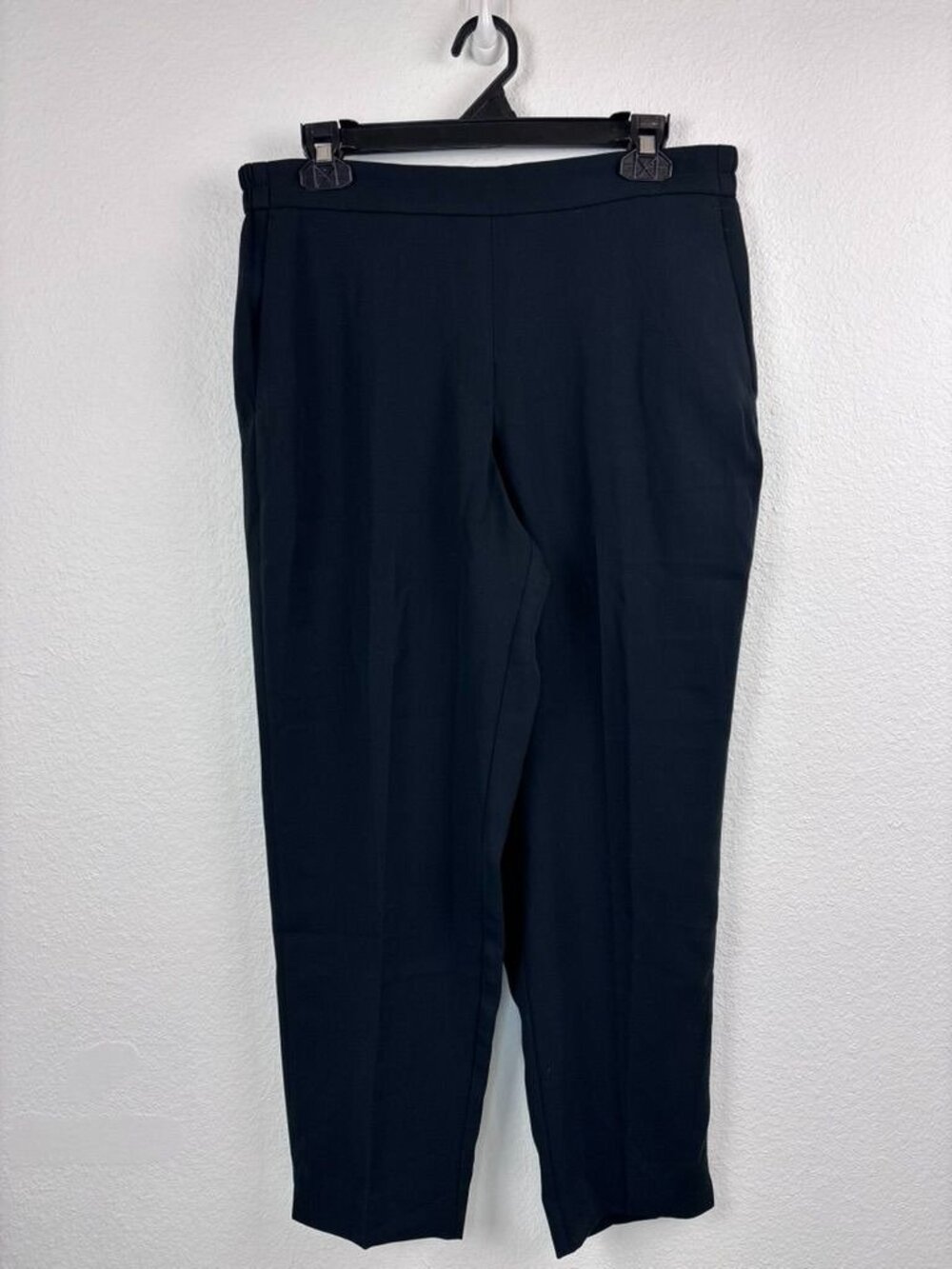 J. Crew women's 12 black Jamie dress pants slacks straight leg high waist NWT